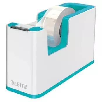 Leitz WOW juostų dozatorius, 1,9 cm, 33 m, polistirolas (PS), šviesiai mėlyna, balta, 51 mm, 126 mm