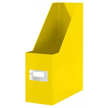 Leitz Click & Store WOW žurnalinė dėžė, geltona, kartonas, 103x253x330 mm