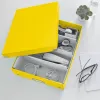 Leitz Click & Store WOW Medium Organiser Box – geltona laikymo dėžė