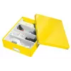 Leitz Click & Store WOW Medium Organiser Box – geltona laikymo dėžė