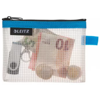 Leitz Travel Pouch WOW Small vandeniui atsparus kelioninis maišelis, mėlynas
