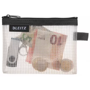 Leitz Travel Pouch WOW Small vandeniui atsparus kelioninis maišelis, juodas