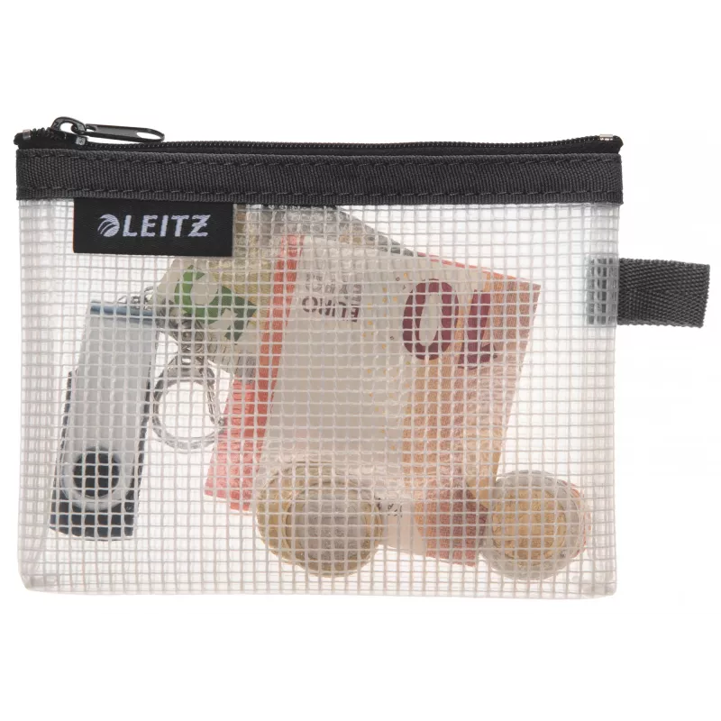 Leitz Travel Pouch WOW Small vandeniui atsparus kelioninis maišelis, juodas