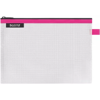 Leitz Travel Pouch WOW Medium vandeniui atsparus, rožinis