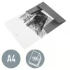 Leitz 3-Flap Folder WOW PP A4 – Aplankalas su trimis atvartais, A4 formatas, polipropilenas (PP), juoda spalva, 150 lapų talpa