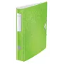 Leitz Lever Arch File Active PP WOW A4/65mm, A4, D-žiedas, Saugojimas, Polipropilenas, Žalia, 350 lapų