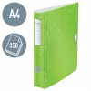 Leitz Lever Arch File Active PP WOW A4/65mm, A4, D-žiedas, Saugojimas, Polipropilenas, Žalia, 350 lapų