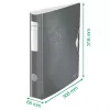 Leitz Lever Arch File Active PP WOW A4/65mm, A4, D-žiedas, Saugojimas, Polipropilenas, Žalia, 350 lapų
