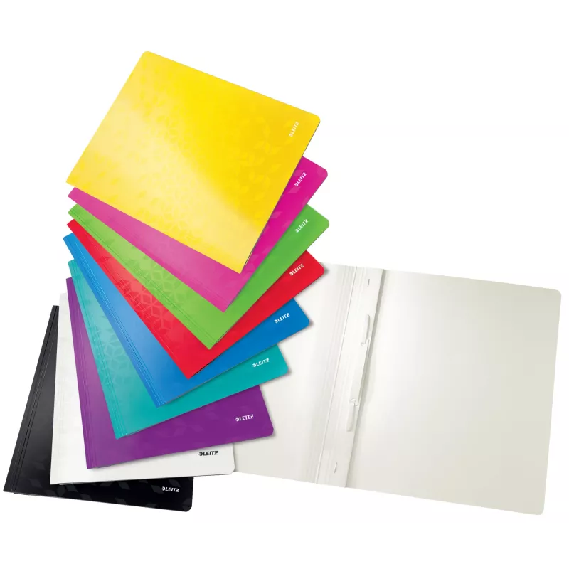 Leitz Flat File Card/Board WOW A4 – įprastas aplankalas, A4, kartonas, žalia, portretinė, 250 lapų