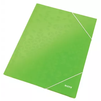 Leitz 3-Flap Folder WOW Card/POB A4, manilos segtuvas, A4, polipropilenas (PP), žalia, 250 lapų, 80 g/m²