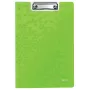 Leitz WOW planšetė su dangteliu, A4, polifoamas, žalia, 75 lapų, 1 kišenė, 230 mm