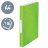 Leitz Ringbinder WOW PP A4 2RR/25mm, A4, apvalūs žiedai, polipropilenas (PP), žalia, 190 lapų, 80 g/m²