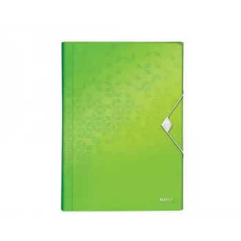 Leitz Project File WOW PP segtuvas, A4, polipropilenas, žalias, portretinis, 250 lapų, 80 g/m²