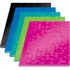 Leitz Notebook WOW A4 languotas kietu viršeliu 90g/80 lapų, Raštas, Žalia