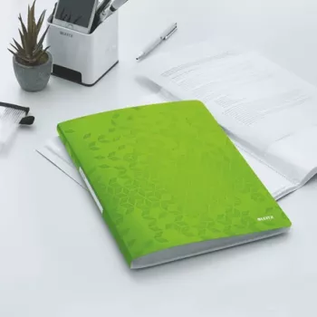 Leitz Display Book WOW PP 40 kišenių, žalias, polipropilenas (PP), 40 kišenių, 40 lapų, portretinis, A4