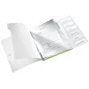 Leitz Divider Book WOW PP 6 skirtukų, A4, polipropilenas, žalia, blizgi, 200 lapų