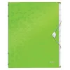 Leitz Divider Book WOW PP 12 skirtukų, A4, polipropilenas (PP), žalia, 200 lapų, 80 g/m², 265 mm