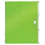 Leitz Divider Book WOW PP 12 skirtukų, A4, polipropilenas (PP), žalia, 200 lapų, 80 g/m², 265 mm