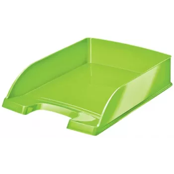 Leitz WOW dokumentų dėklas, plastikinis, žalias, A4, 242 x 330 x 60 mm