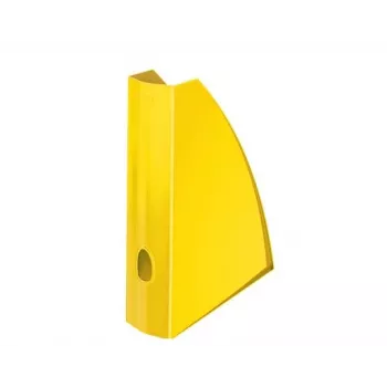 Leitz WOW segtuvas žurnalams, geltonas, plastikinis, A4, 75 mm, 258 mm, 312 mm