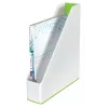 Leitz Magazine File WOW Dual Colour, žalia, balta, plastikas, A4, 73 mm, 318 mm, 272 mm