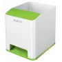 Leitz Sound Pen Holder WOW pieštukinė, žalia, balta, polistirenas (PS), 90 mm, 100 mm, 101 mm, 140 g