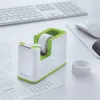 Leitz Tape Dispenser WOW, 1,9 cm, 33 m, polistirenas (PS), žalia, balta, 51 mm, 126 mm