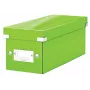 Leitz Click & Store WOW CD dėžutė, žalia, kartoninė, 143×352×136 mm
