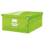 Leitz Click & Store WOW didelė laikymo dėžė, žalia, kartonas, 369 mm, 482 mm, 200 mm