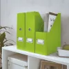 Leitz Click & Store WOW žurnalinė dėžutė, žalia, kartonas, 103 x 253 x 330 mm