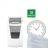 Popieriaus smulkintuvas Leitz IQ Autofeed Office 150 automatinis, P5, mikro pjūvis, 22 cm, 2 x 15 mm, 44 l, 500 lapų, 55 dB