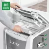 Leitz IQ Autofeed Office 300 automatinis popieriaus smulkintuvas P5, mikro smulkinimas, 22 cm, 2 x 15 mm, 60 l, 700 lapų, 55 dB
