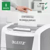 Leitz IQ Autofeed Office 300 automatinis popieriaus smulkintuvas P5, mikro smulkinimas, 22 cm, 2 x 15 mm, 60 l, 700 lapų, 55 dB