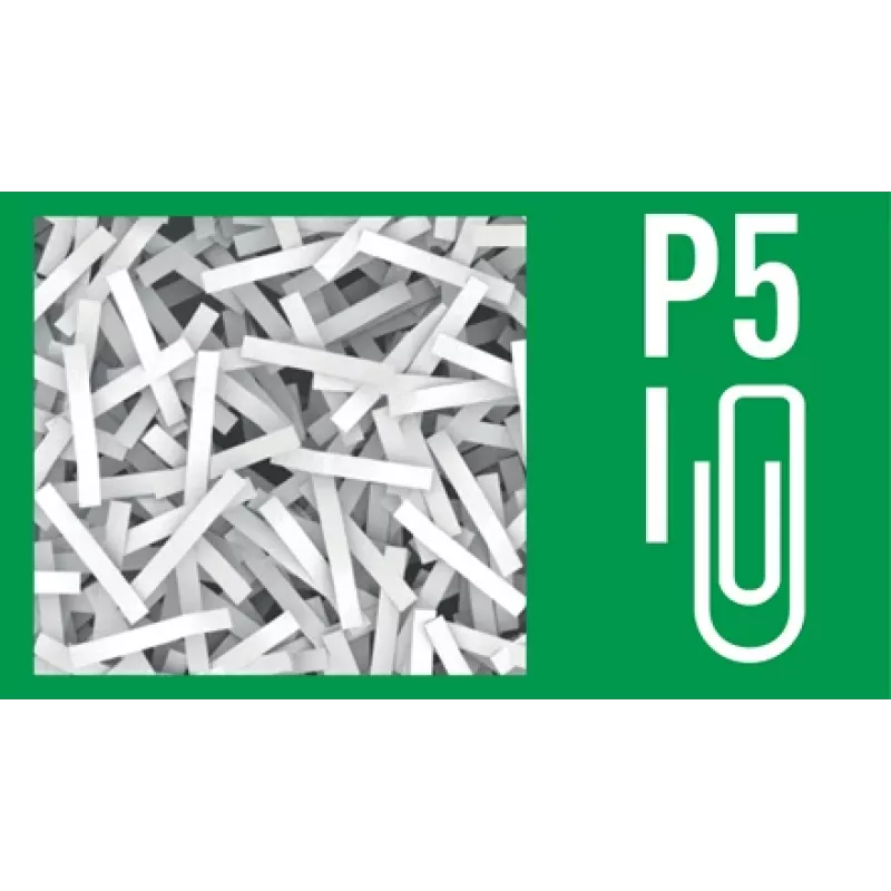 Leitz IQ Autofeed Office 300 automatinis popieriaus smulkintuvas P5, mikro smulkinimas, 22 cm, 2 x 15 mm, 60 l, 700 lapų, 55 dB