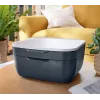 Leitz Cosy spintelė su stalčiais, 2 stalčiai, polistirenas (PS), juoda, balta, 1 vnt, 251 mm, 143 mm