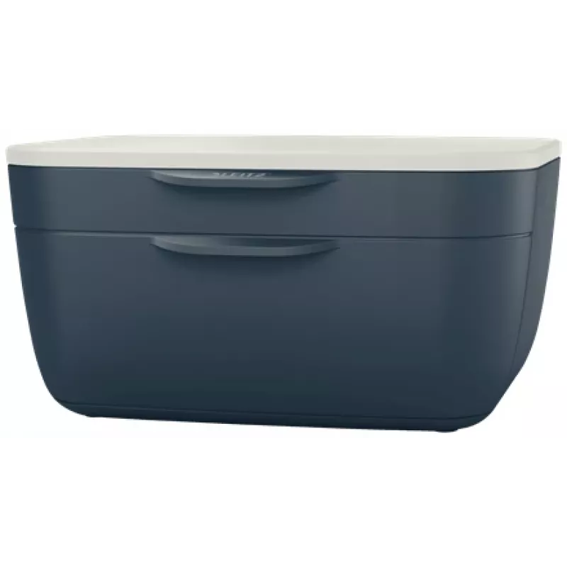 Leitz Cosy spintelė su stalčiais, 2 stalčiai, polistirenas (PS), juoda, balta, 1 vnt, 251 mm, 143 mm