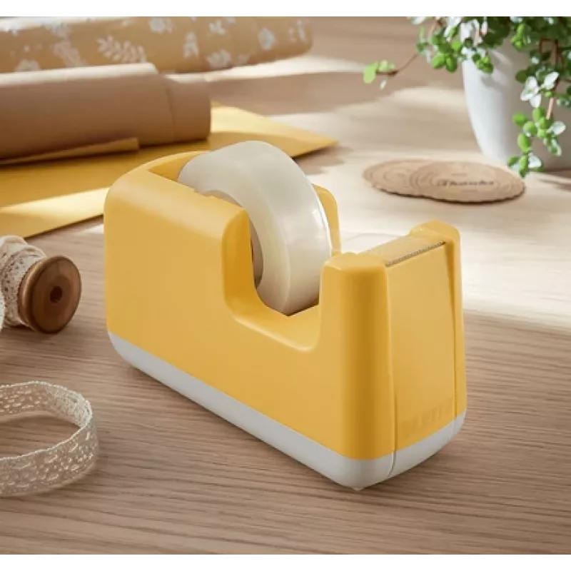 Leitz Cosy juostos dozatorius, 1,9 cm, 33 m, ABS, geltona, 75 mm, 56 mm