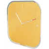 Leitz Cosy Silent Glass Wall Clock, kvadratinis, geltonas, 300 mm, 300 mm, 40 mm, 1.6 kg