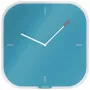 Leitz Cosy Silent Glass Wall Clock, mėlyna, 300 mm, 300 mm, 40 mm, 1,6 kg