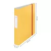 Leitz 180° Active Cosy segtuvas su svirtimi 60 mm, A4, poliuretano putplastis, geltona, 350 lapų, 80 g/m², 6,5 cm