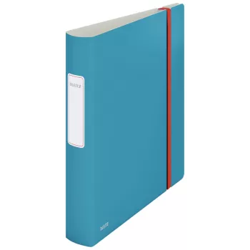 Leitz 180° Active Cosy segtuvas su svirtimi 60 mm, A4, poliuretano putplastis, mėlyna, 350 lapų, 80 g/m², 6,5 cm