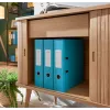 Leitz 180° Cosy Lever Arch File Soft Touch 80 mm, A4, kartonas, mėlyna, tekstūruotas paviršius, 600 lapų, 80 g/m²
