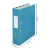 Leitz 180° Cosy Lever Arch File Soft Touch 80 mm, A4, kartonas, mėlyna, tekstūruotas paviršius, 600 lapų, 80 g/m²