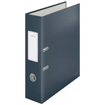 Leitz 180° Cosy Lever Arch File Soft Touch 80mm, A4, kartonas, juoda, tekstūruotas paviršius, 600 lapų, 80 g/m²