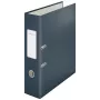 Leitz 180° Cosy Lever Arch File Soft Touch 80mm, A4, kartonas, juoda, tekstūruotas paviršius, 600 lapų, 80 g/m²
