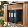 Leitz 180° Cosy Lever Arch File Soft Touch 80mm, A4, kartonas, juoda, tekstūruotas paviršius, 600 lapų, 80 g/m²
