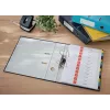 Leitz 180° Cosy Lever Arch File Soft Touch 80mm, A4, kartonas, juoda, tekstūruotas paviršius, 600 lapų, 80 g/m²