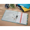 Leitz 180° Cosy Lever Arch File Soft Touch 50mm, A4, kartonas, mėlyna, tekstūruotas paviršius, 350 lapų, 80 g/m²
