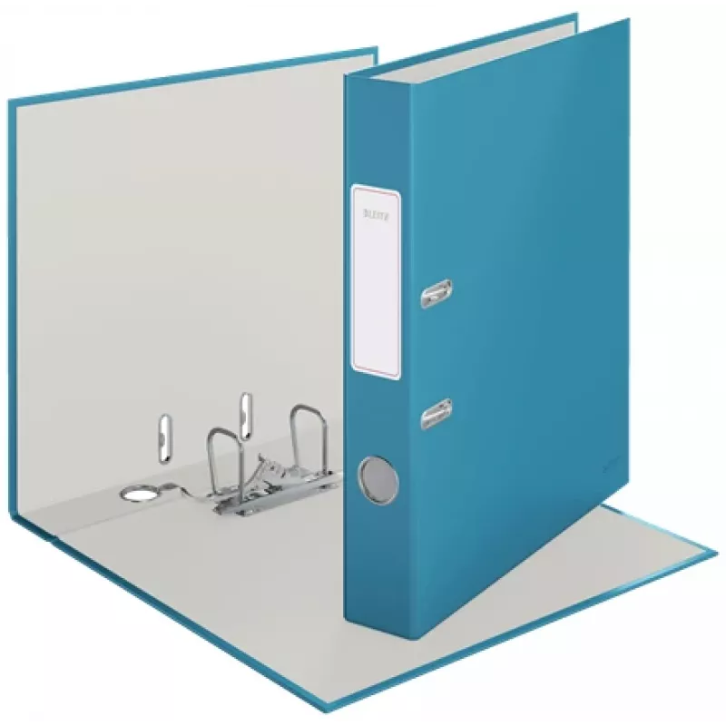 Leitz 180° Cosy Lever Arch File Soft Touch 50mm, A4, kartonas, mėlyna, tekstūruotas paviršius, 350 lapų, 80 g/m²
