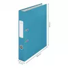 Leitz 180° Cosy Lever Arch File Soft Touch 50mm, A4, kartonas, mėlyna, tekstūruotas paviršius, 350 lapų, 80 g/m²
